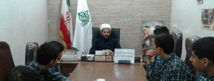 اولین جلسه شورای دانش آموزی