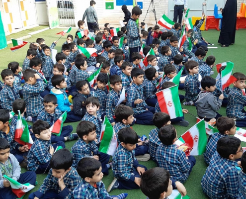 دبستان بهشت صابرین روز دانش آموز