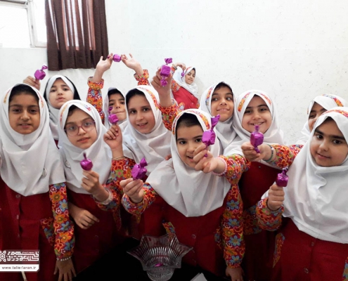 مراسم روز دانش آموز دبستان شهدای رضوان