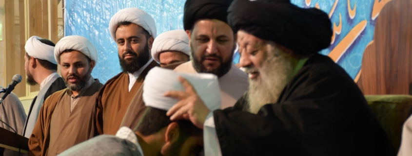 مراسم تعمیم حوزه علمیه امام خامنه ای